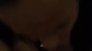 سونيا تمتص الجوز من هذا الديك السمين