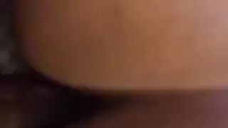 الحمار حتى سمين كان عليها أن تضربها من الخلف