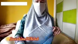 العربية الكبيرة الحمار المسلم في كاميرا ويب الحجاب عرض تسجيل مارس