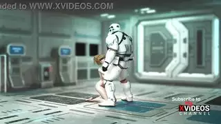 الجنس الأجنبي ثلاثي الأبعاد: الملاعين العاصفة الكبيرة المحمولة حلق كس من الأسير الساخن في الإباحية الخيال العلمي